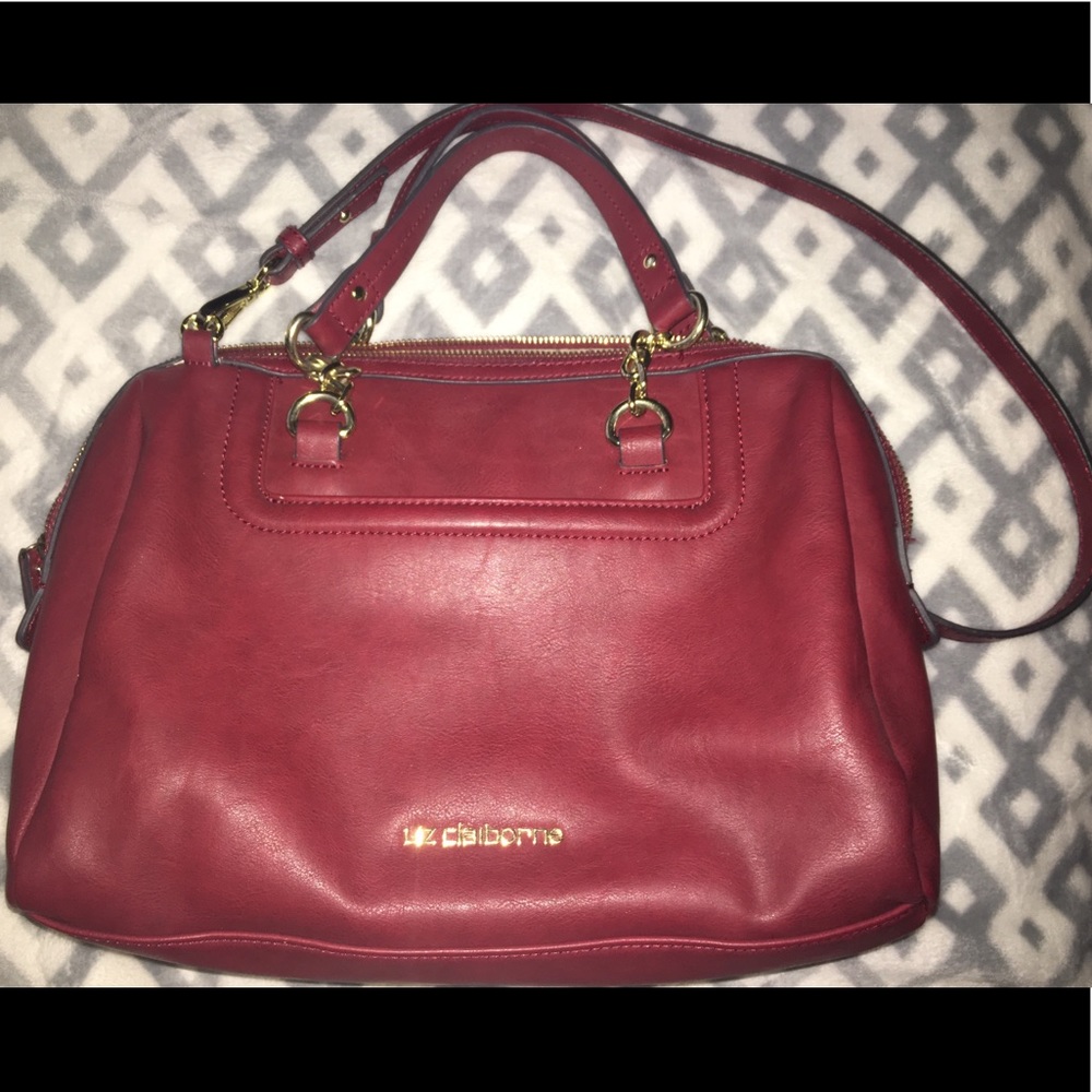 Liz Claiborne purse in Burgundy